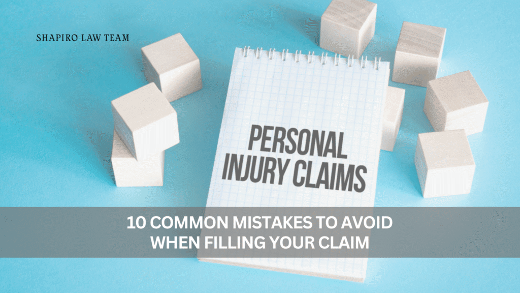 car accident claim mistakes to avoid