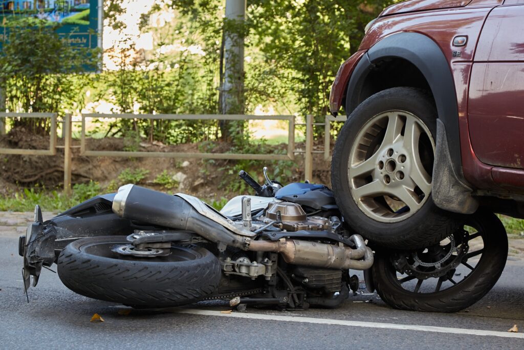 Motorcycle accident