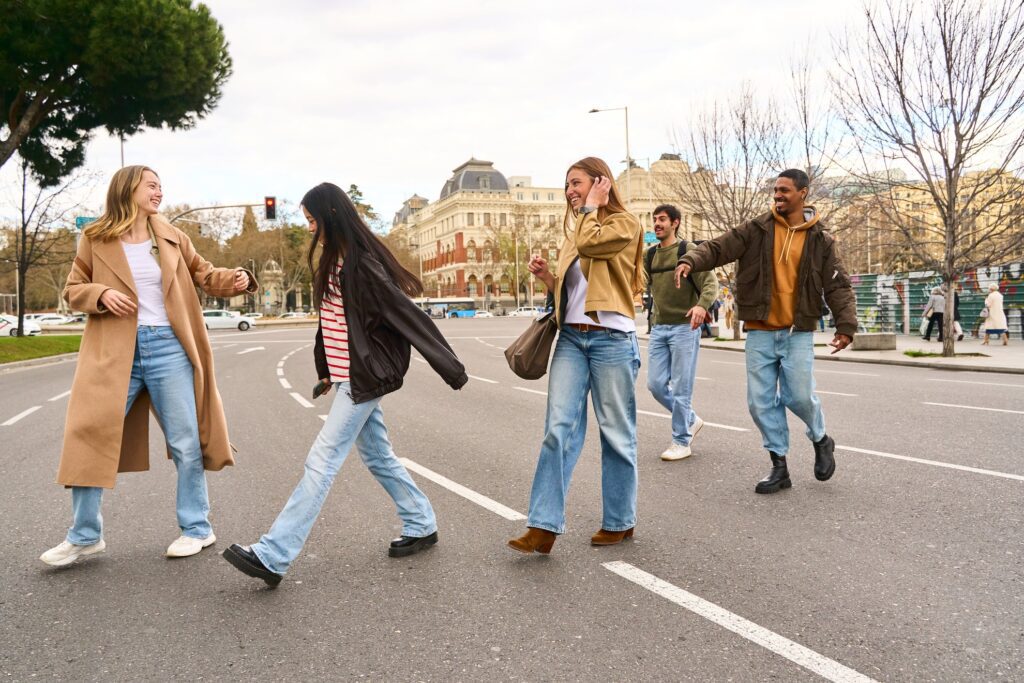 What is an Example of Jaywalking
