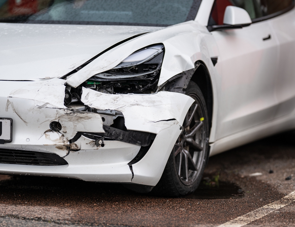 Electric Car Accident