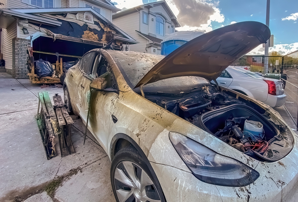 Electric Car Fire Hazards